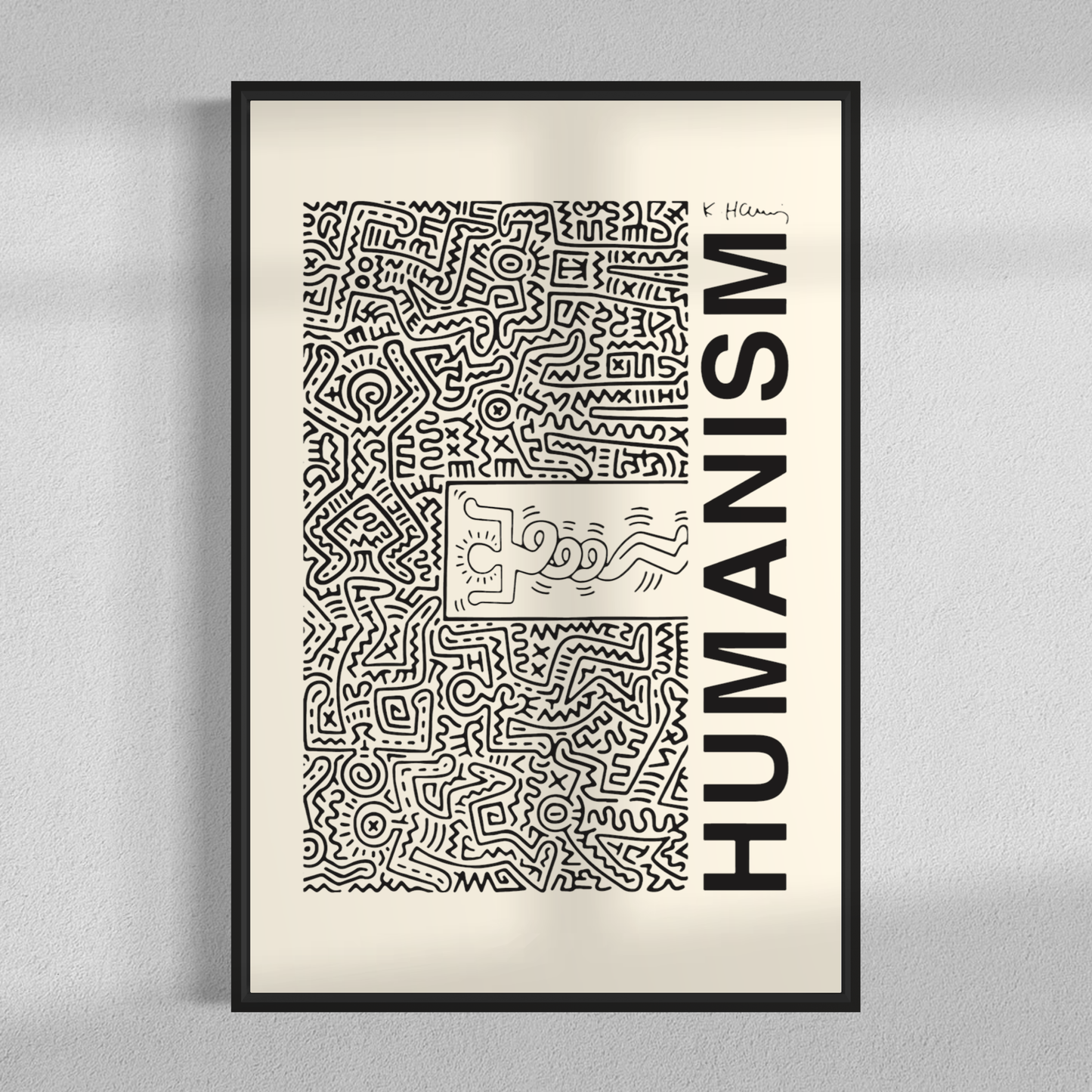 Humanism 02, Keith Haring