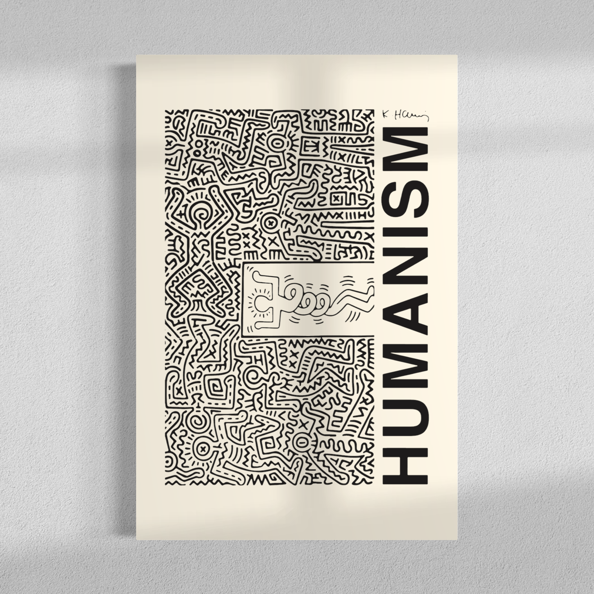 Black and white Triptych, Set of 3 frames