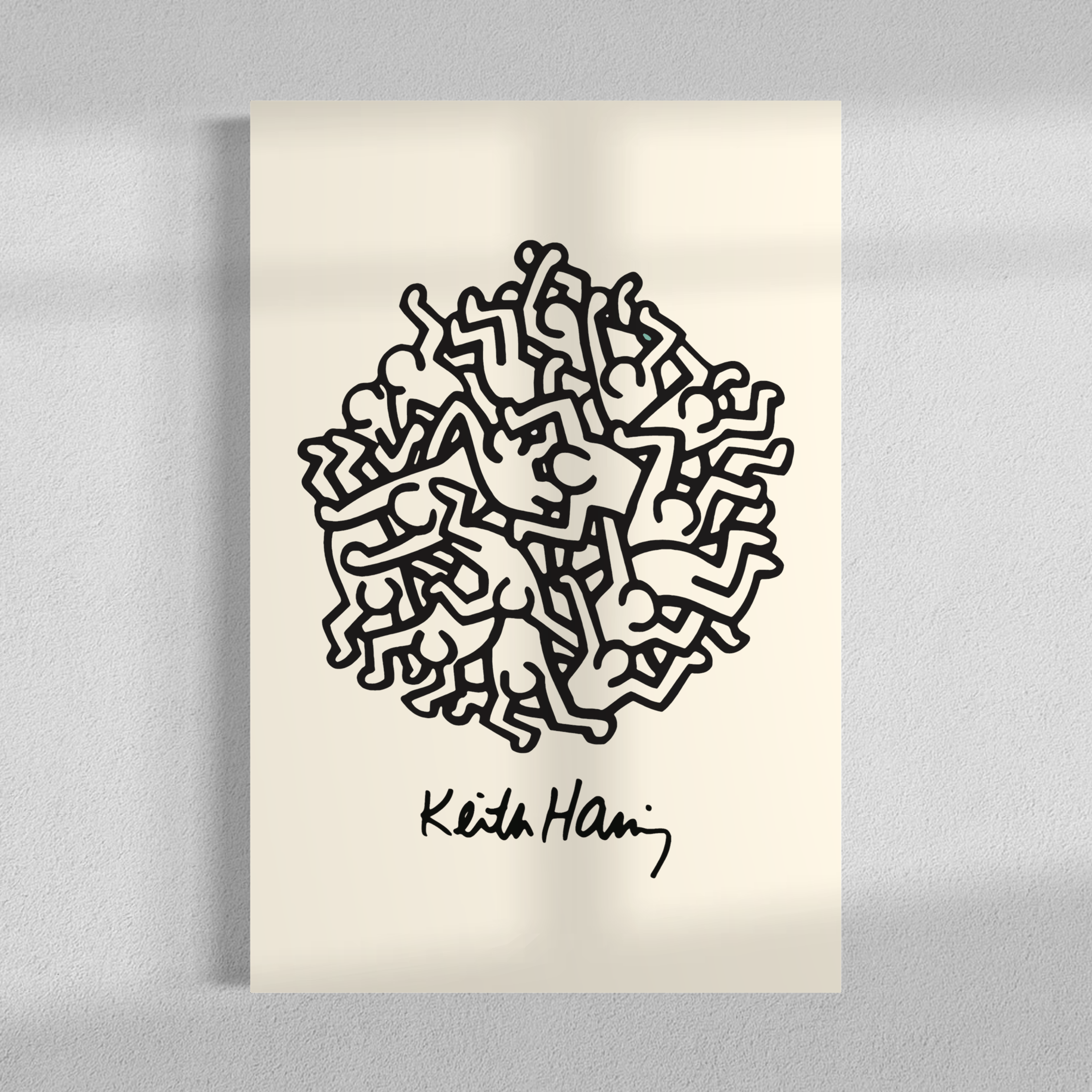 Party of life 02, Keith Haring