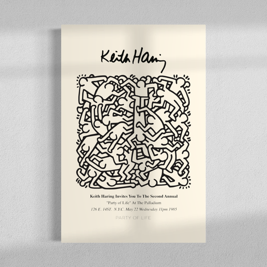 Party of life 03, Keith Haring
