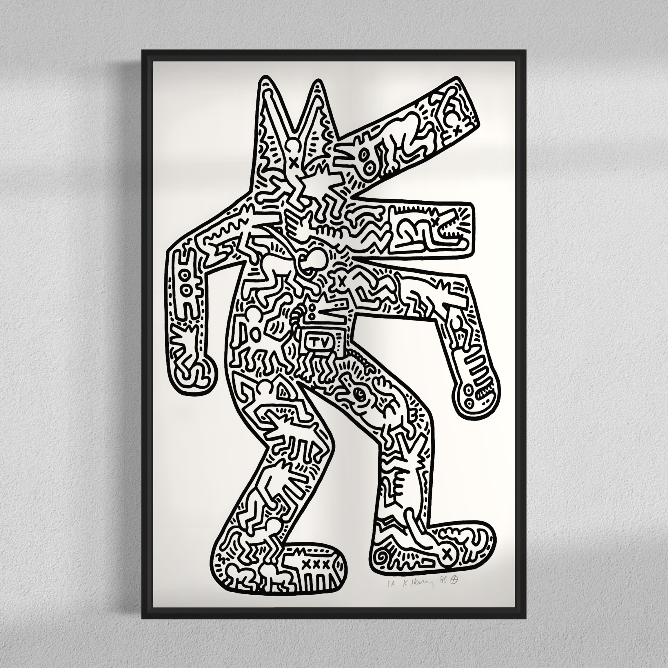 Dog, Keith Haring