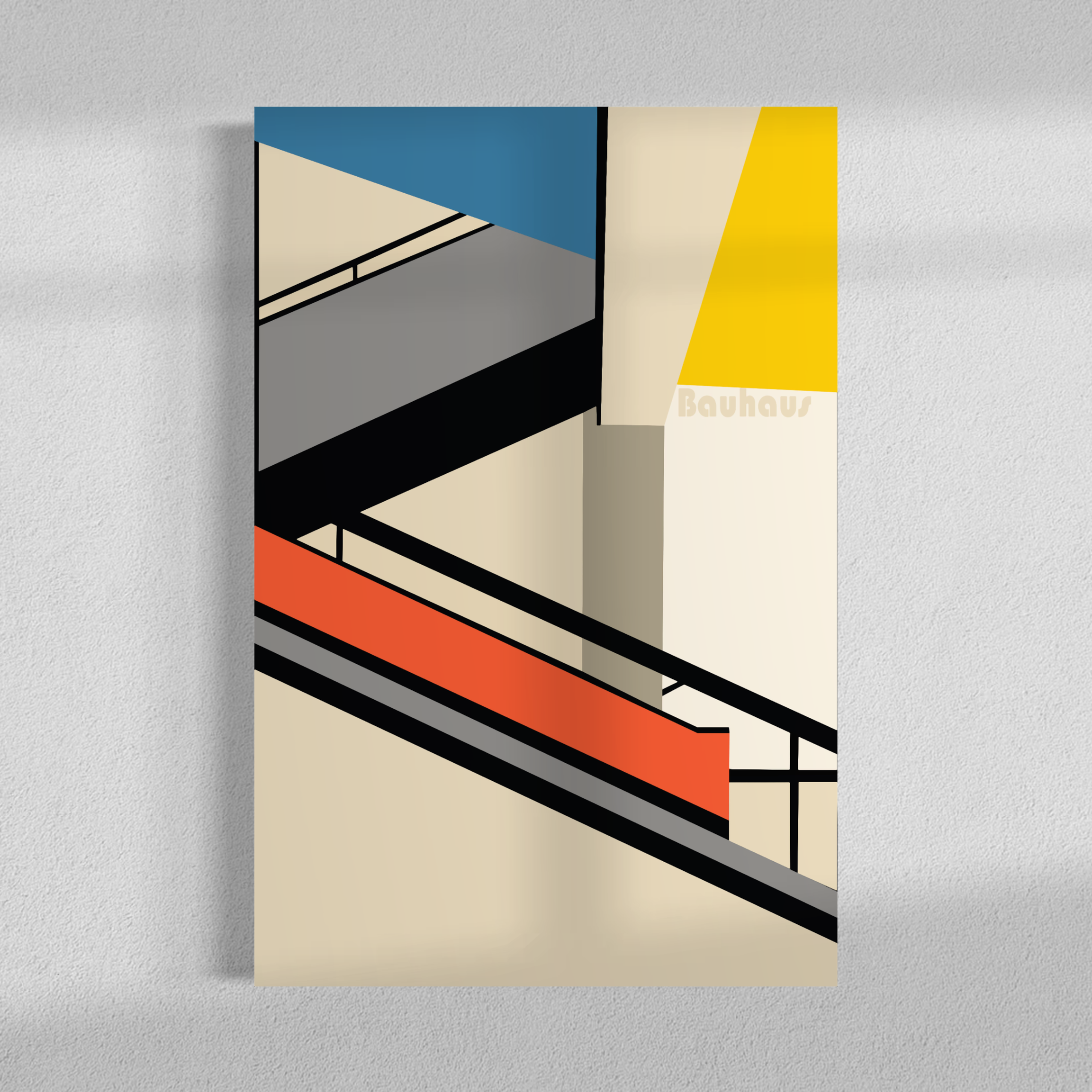 Abstract Bauhaus Stairs