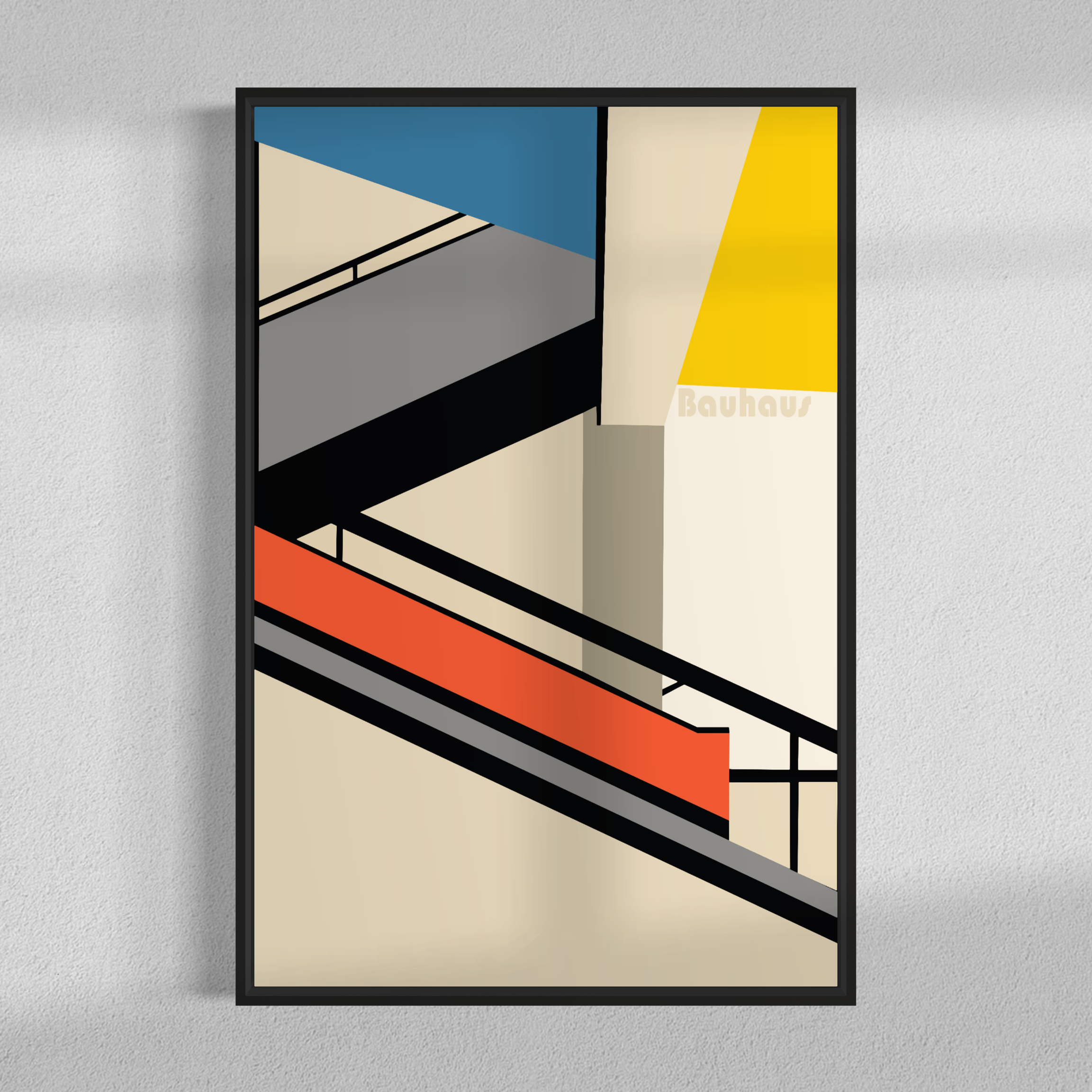 Abstract Bauhaus Stairs