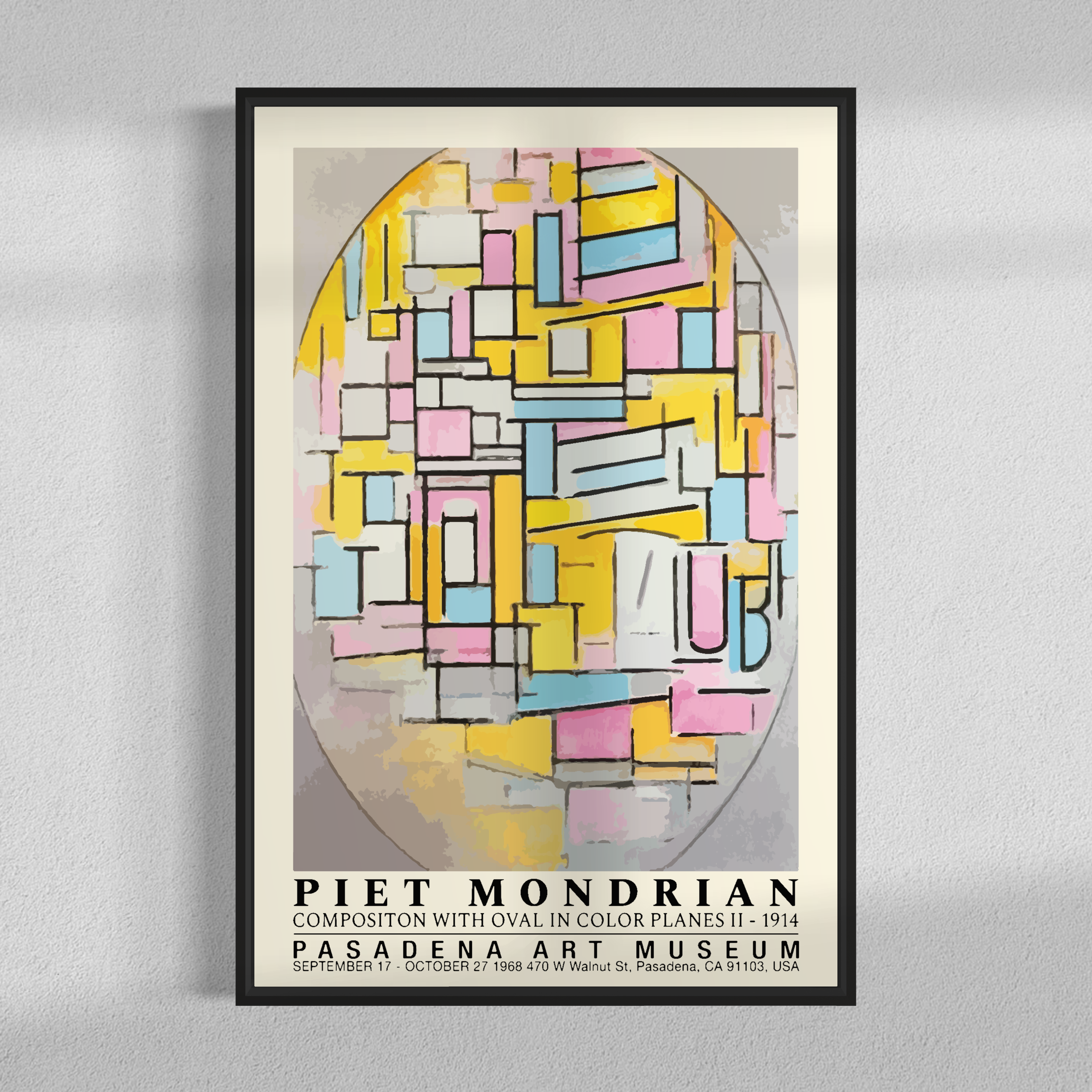 Oval by Piet Mondrian