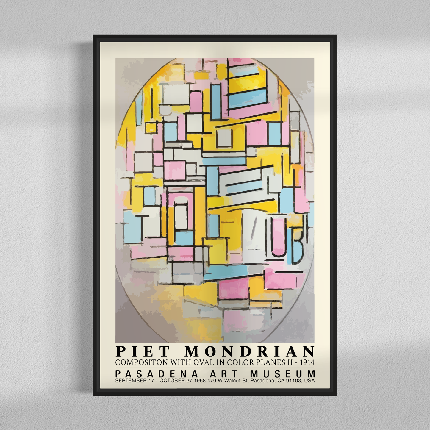 Oval by Piet Mondrian
