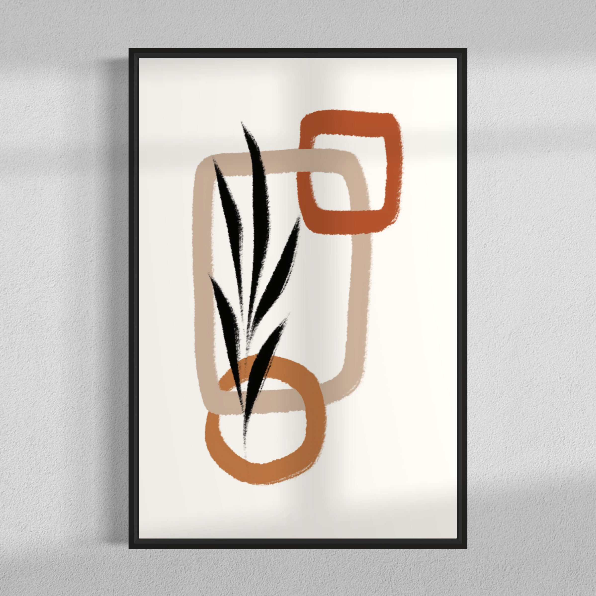 Boho Triptych, Set of 3 frames