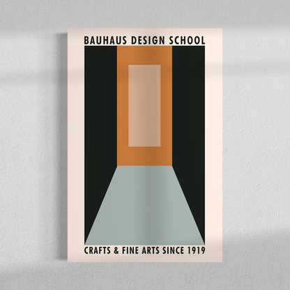 Bauhaus crafts duo, Set of 2 frames