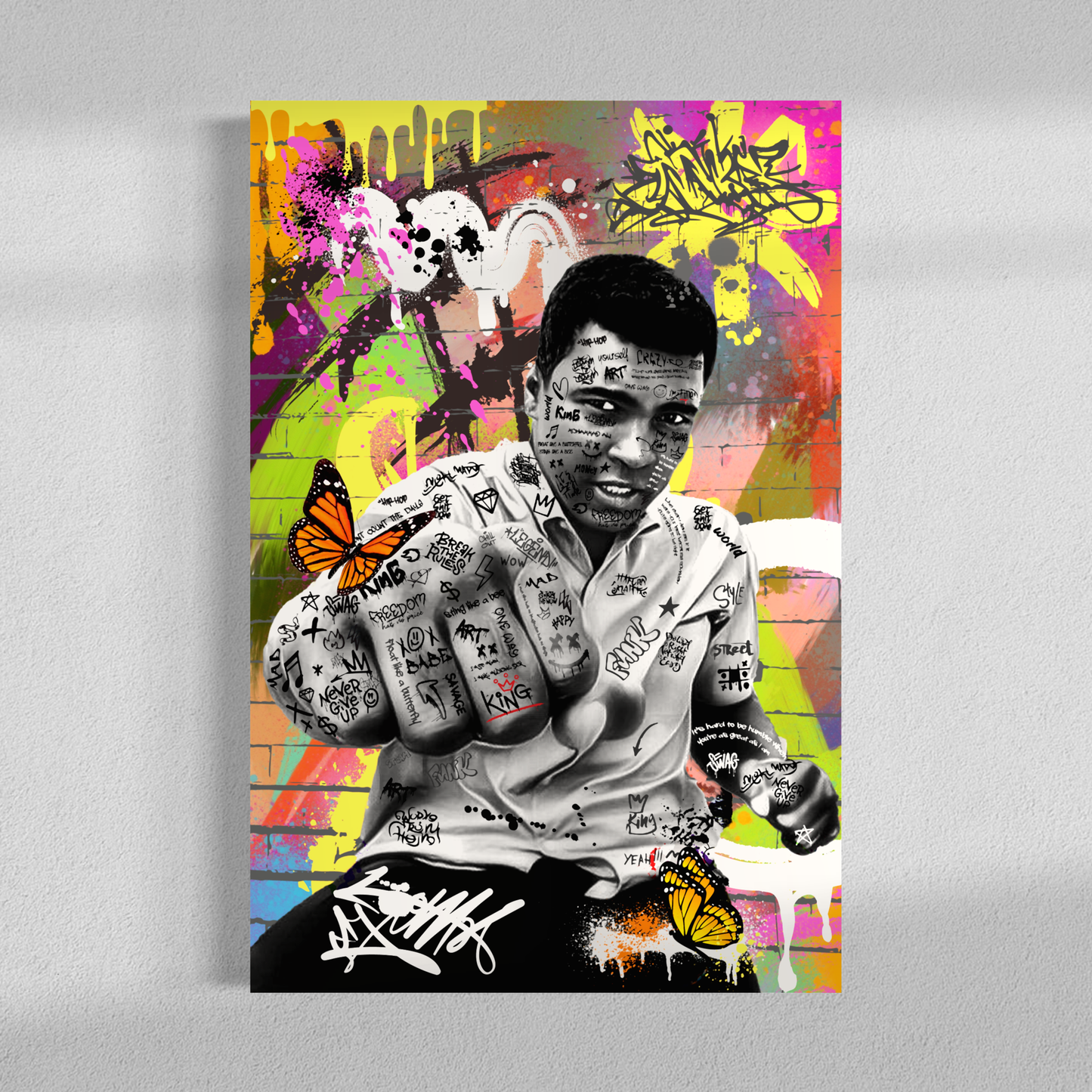 Mohamed Ali, Pop art Boxe