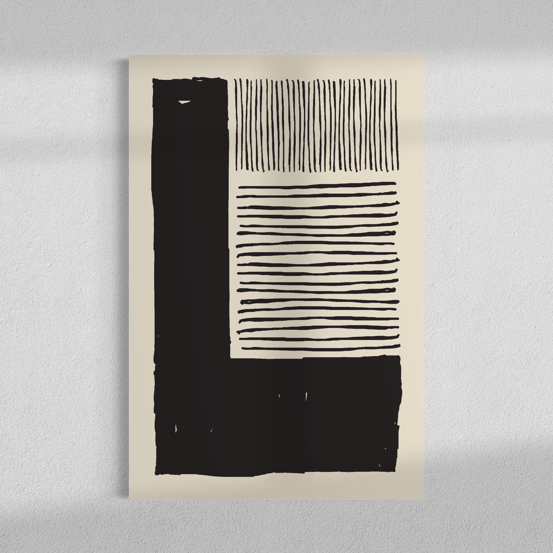 Black Safari duo, Set of 2 frames