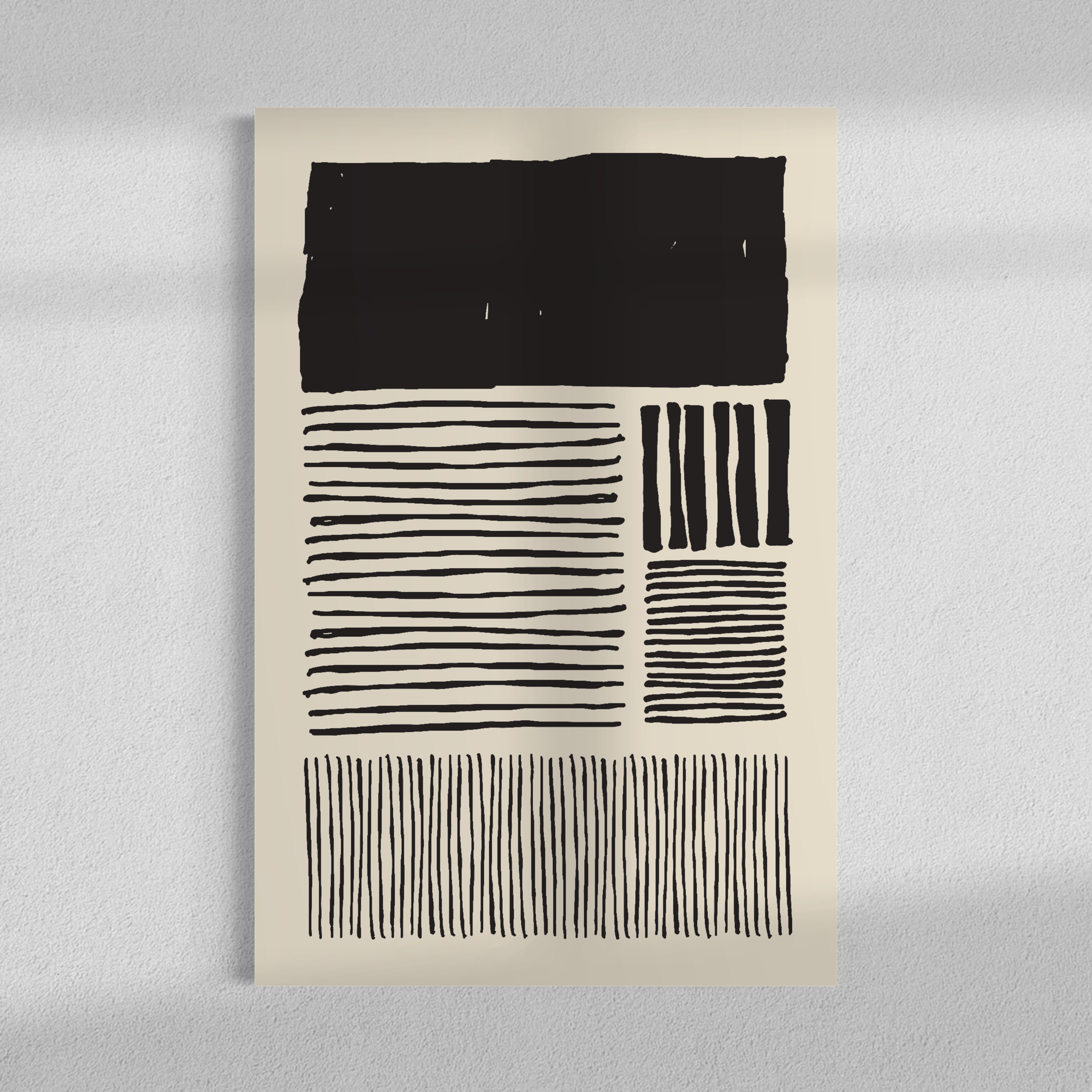 Black Safari duo, Set of 2 frames