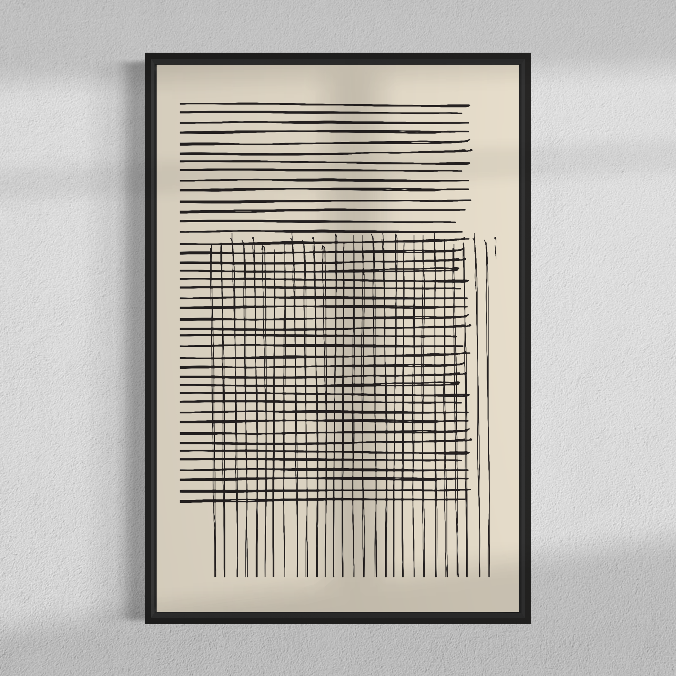 Vertical lines duo, Set of 2 frames