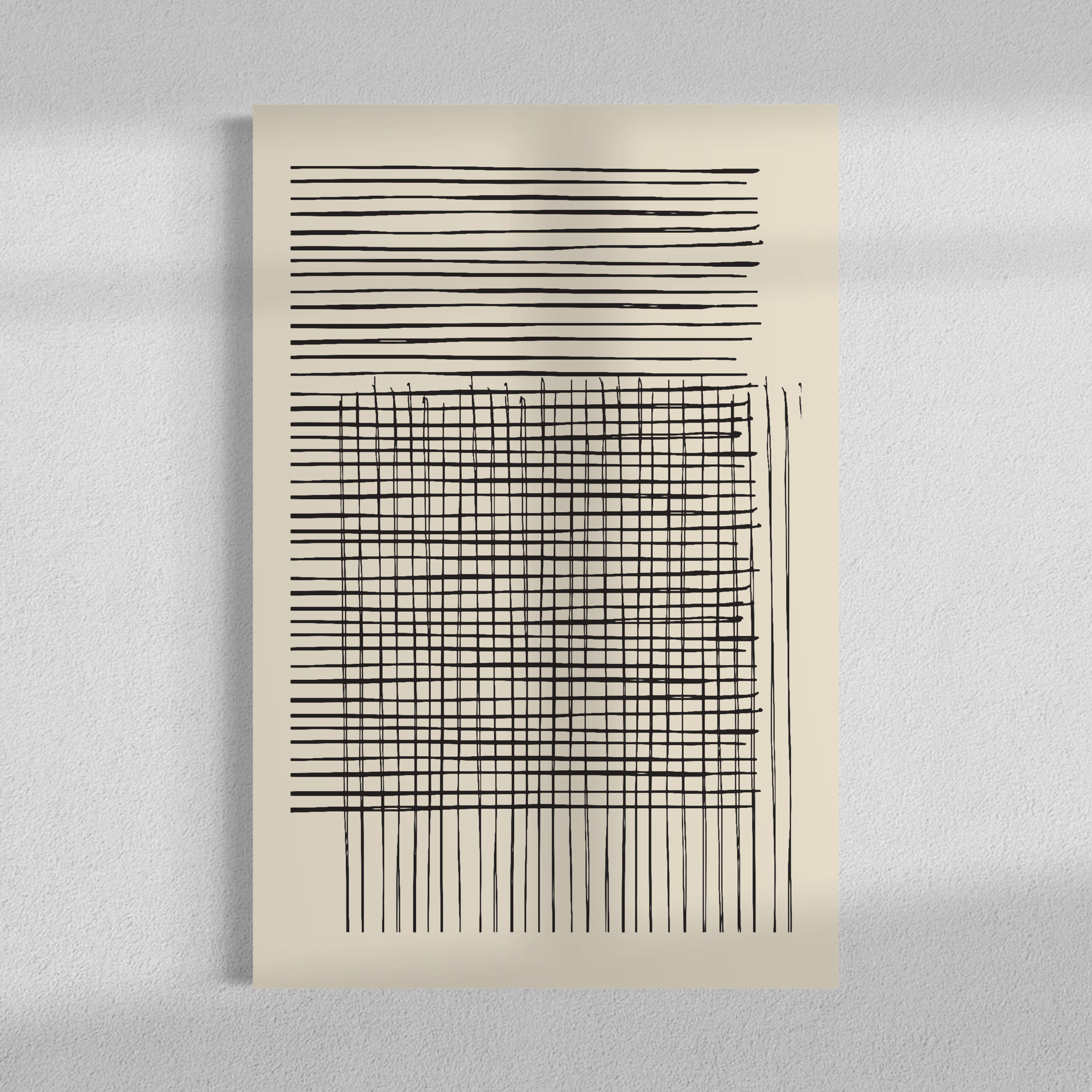 Vertical lines duo, Set of 2 frames