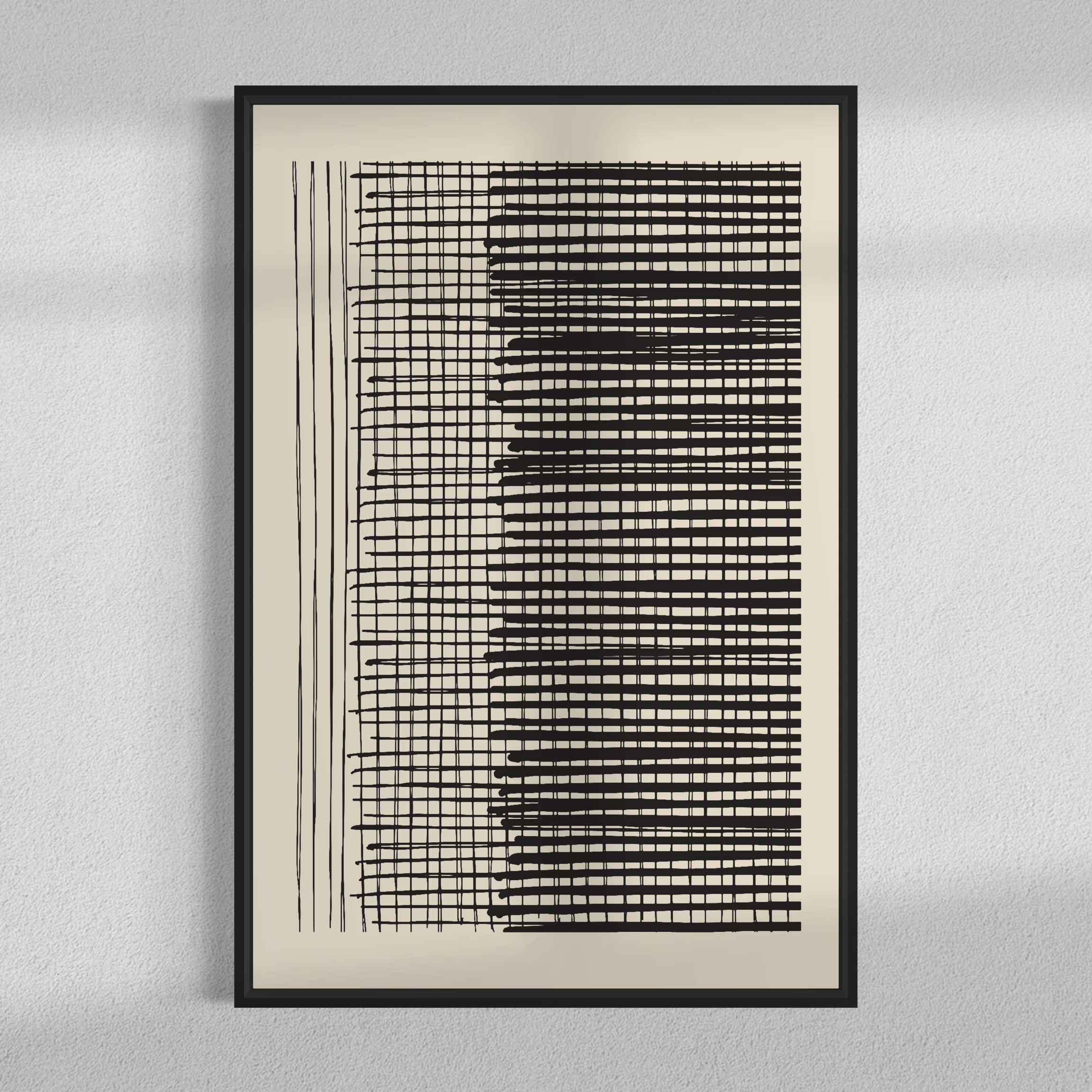 Black Horizontal lines