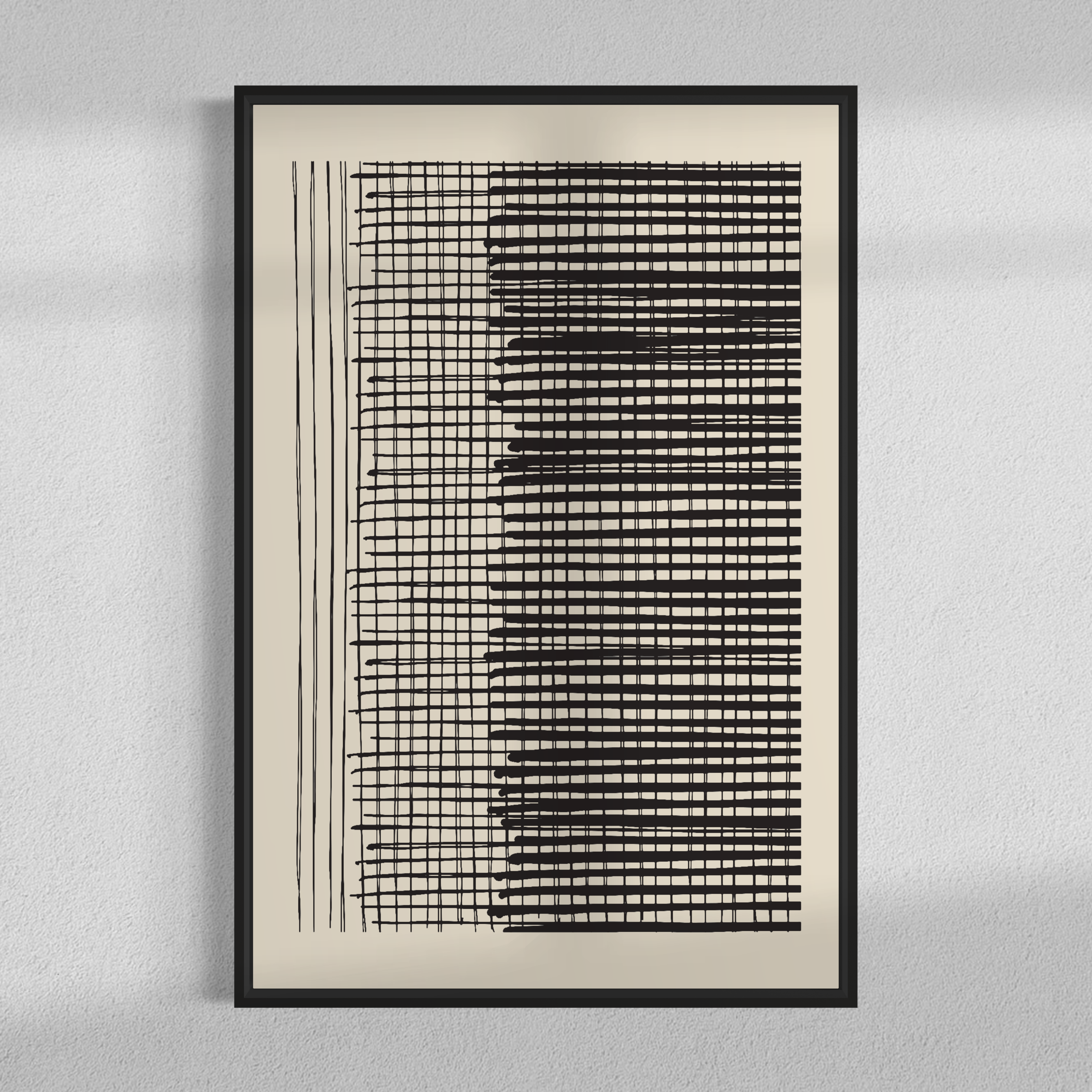 Black Horizontal lines