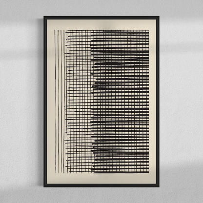 Vertical lines duo, Set of 2 frames