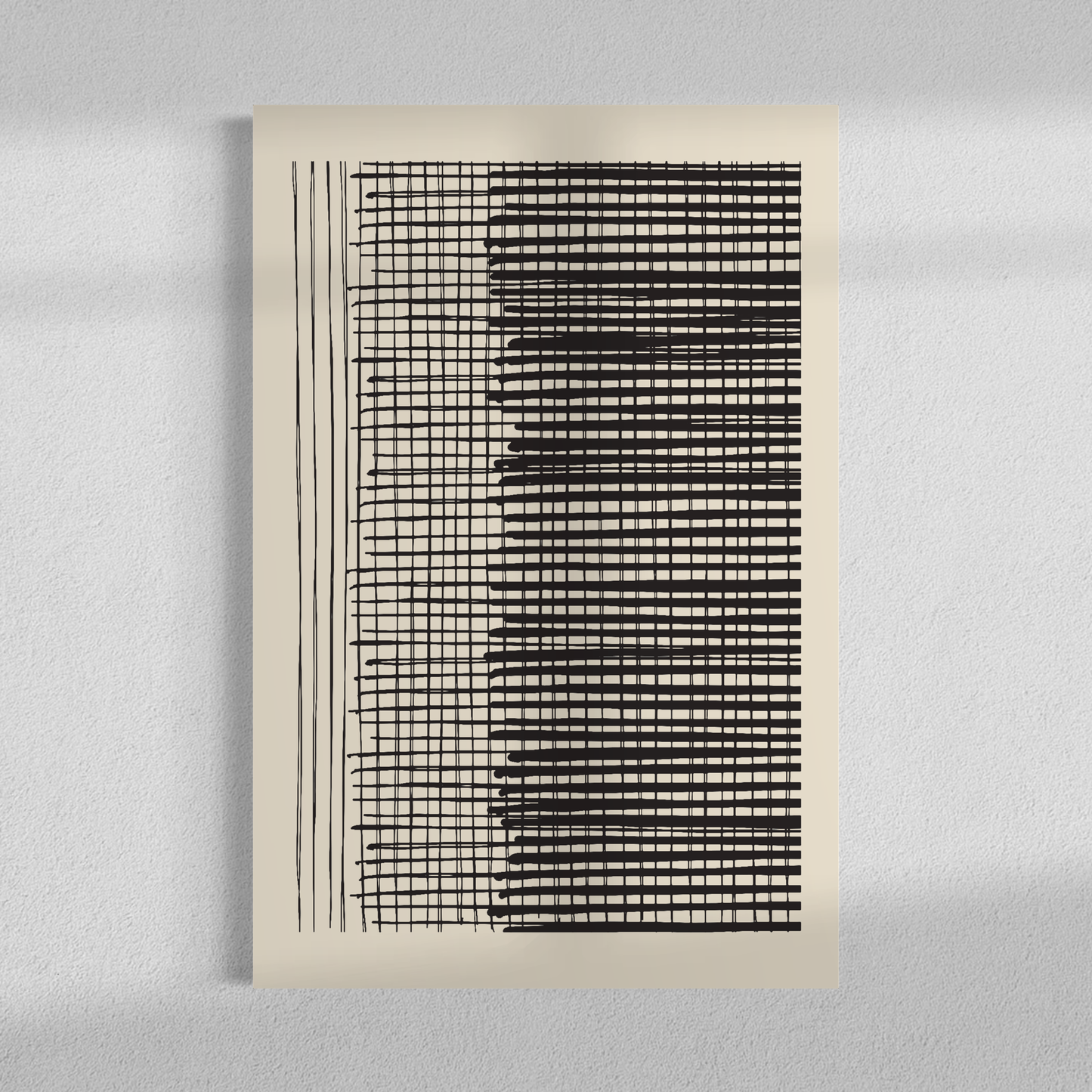 Vertical lines duo, Set of 2 frames