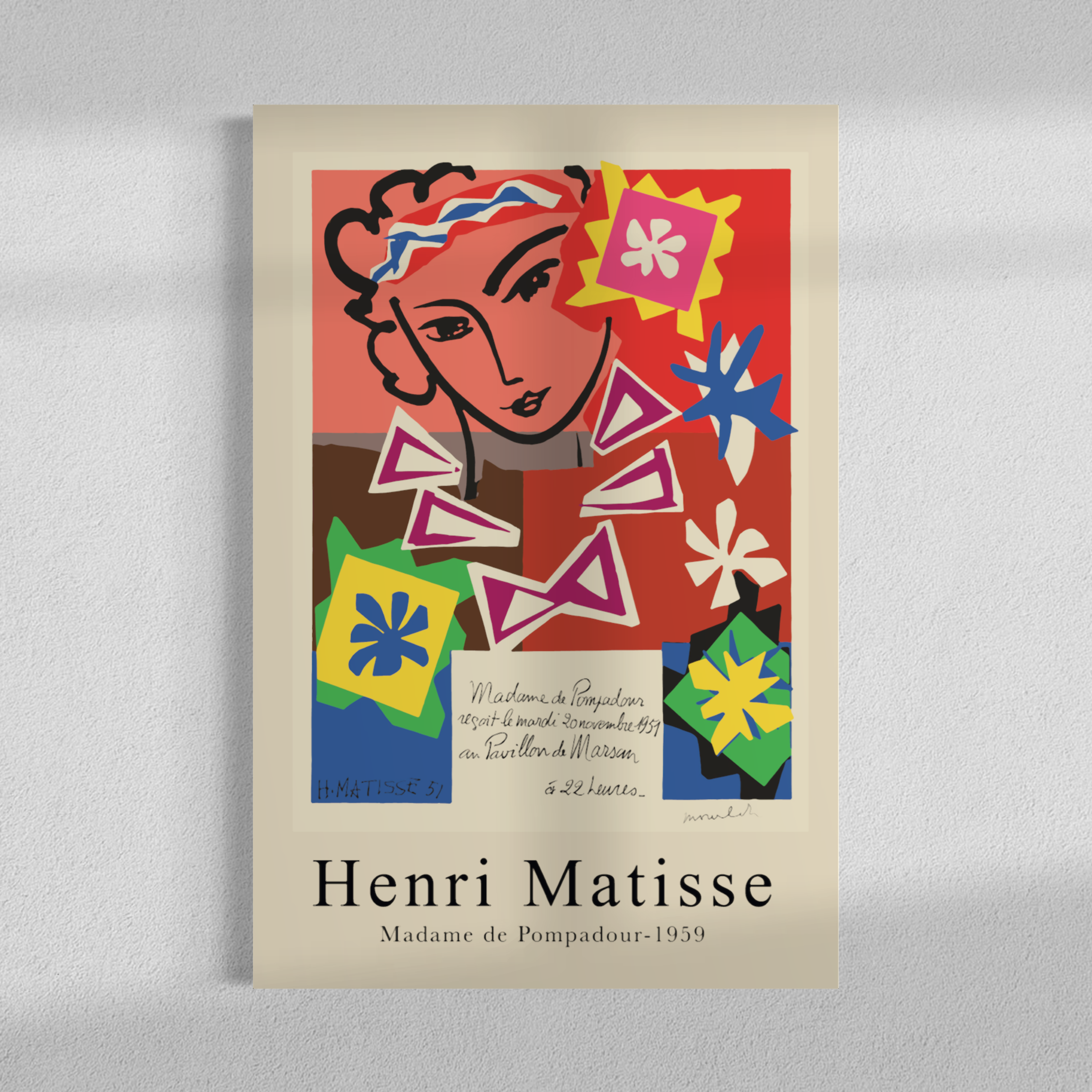 Madame de Pompadour, Matisse