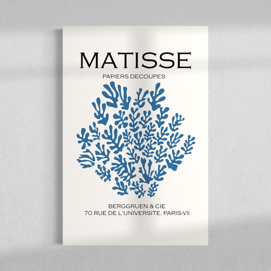 Bleu papiers découpés, Matisse