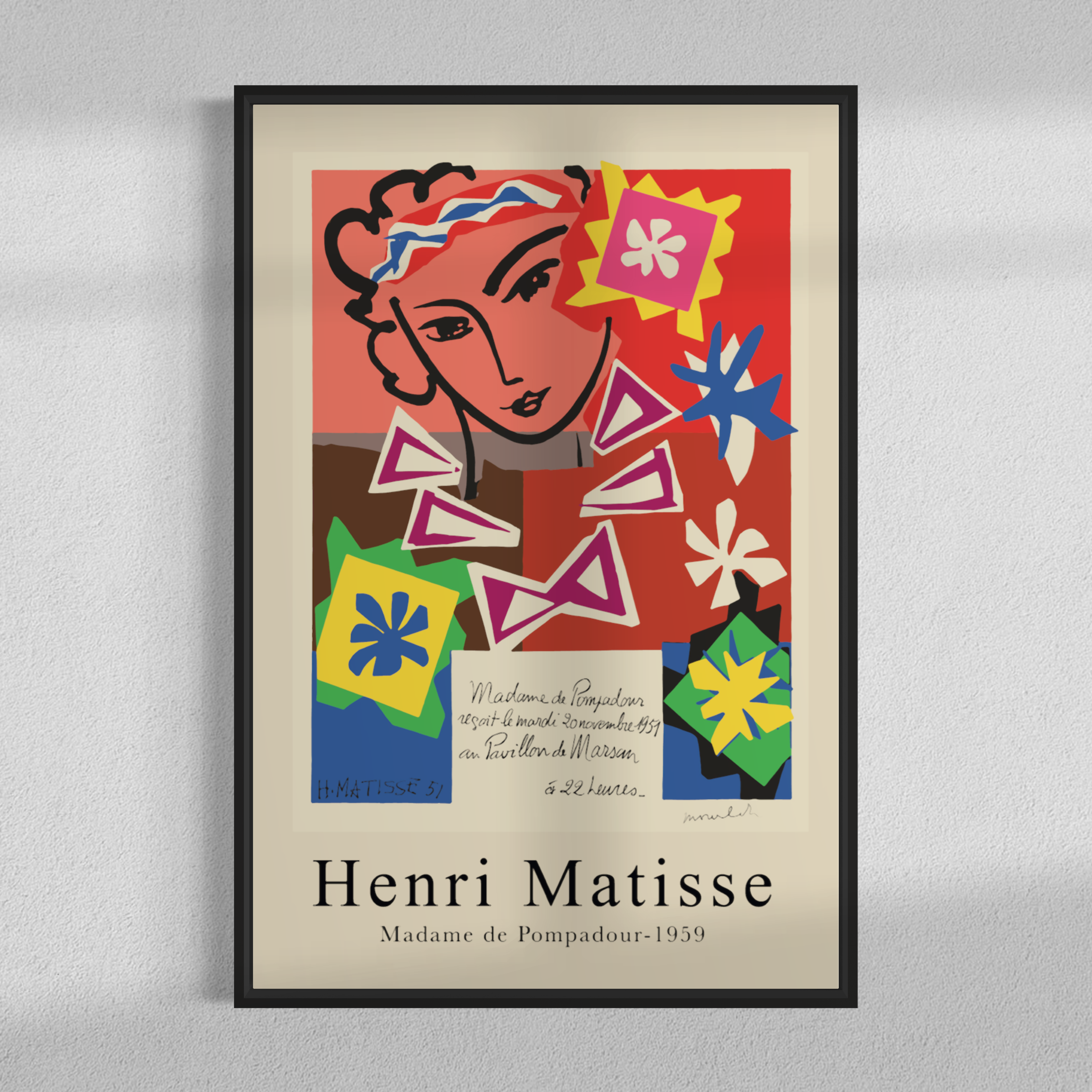 Madame de Pompadour, Matisse