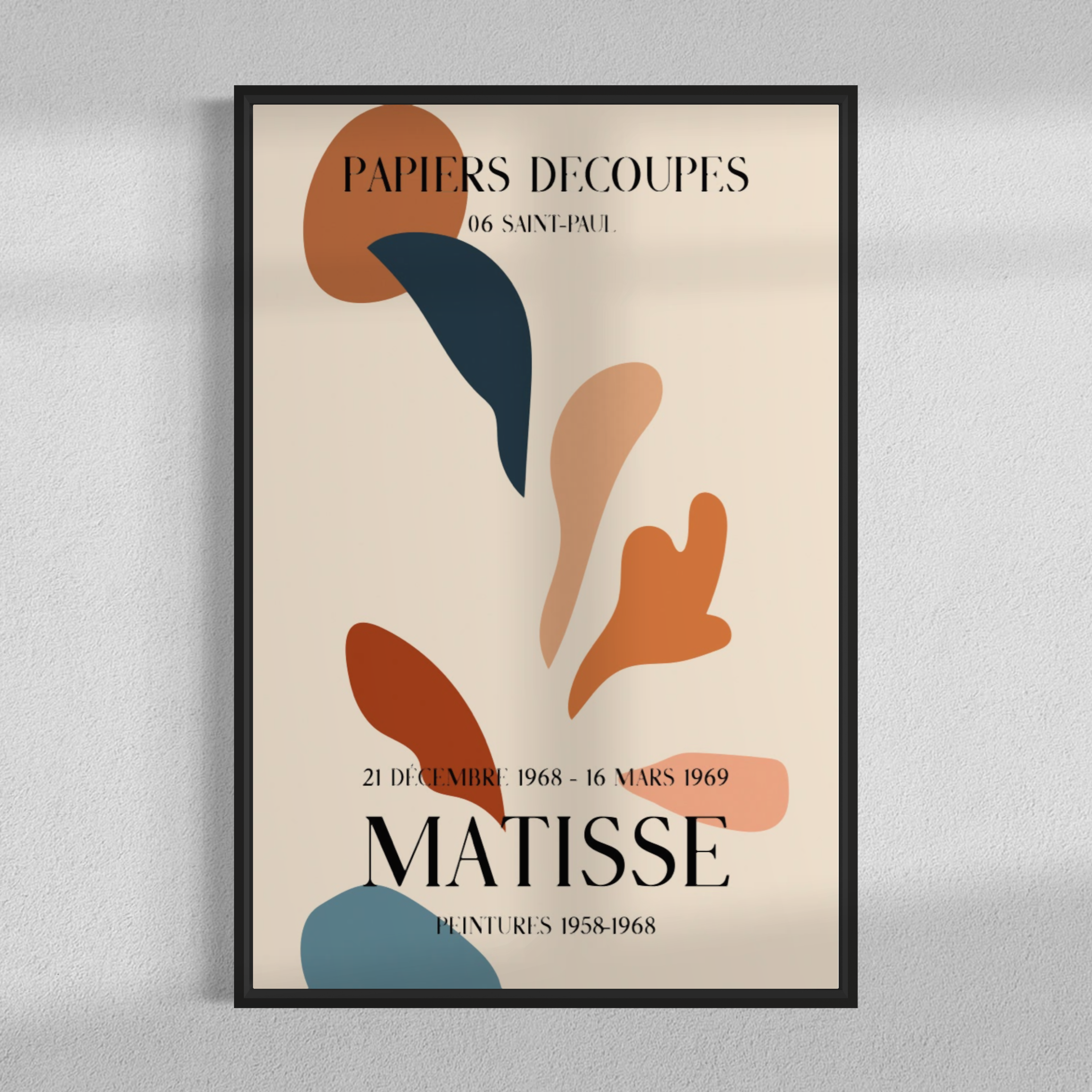 Beige Papiers découpés, Matisse