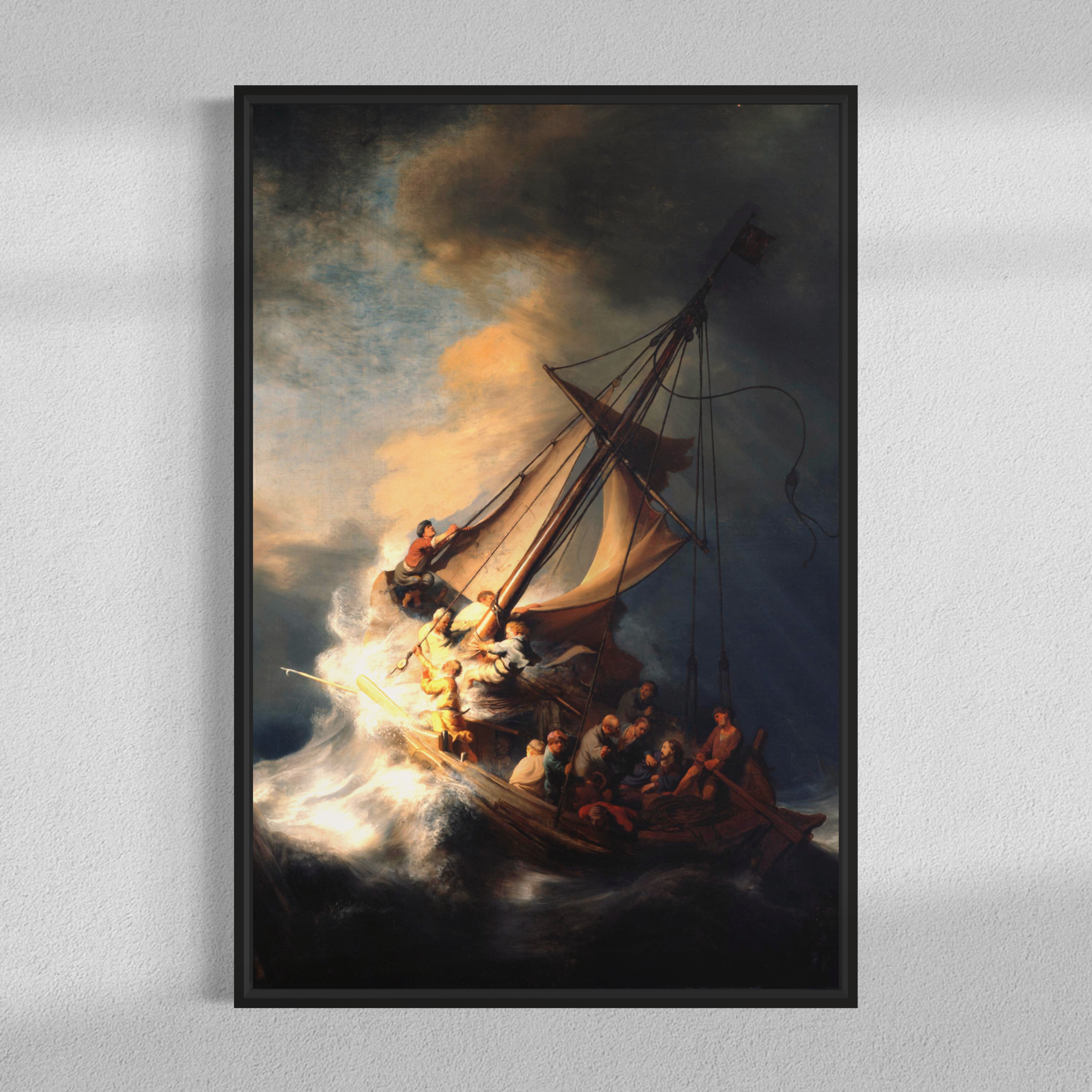 Storm on the Lake of Galilee