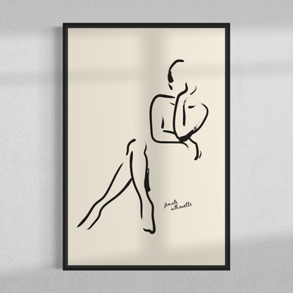 Silhouette assise