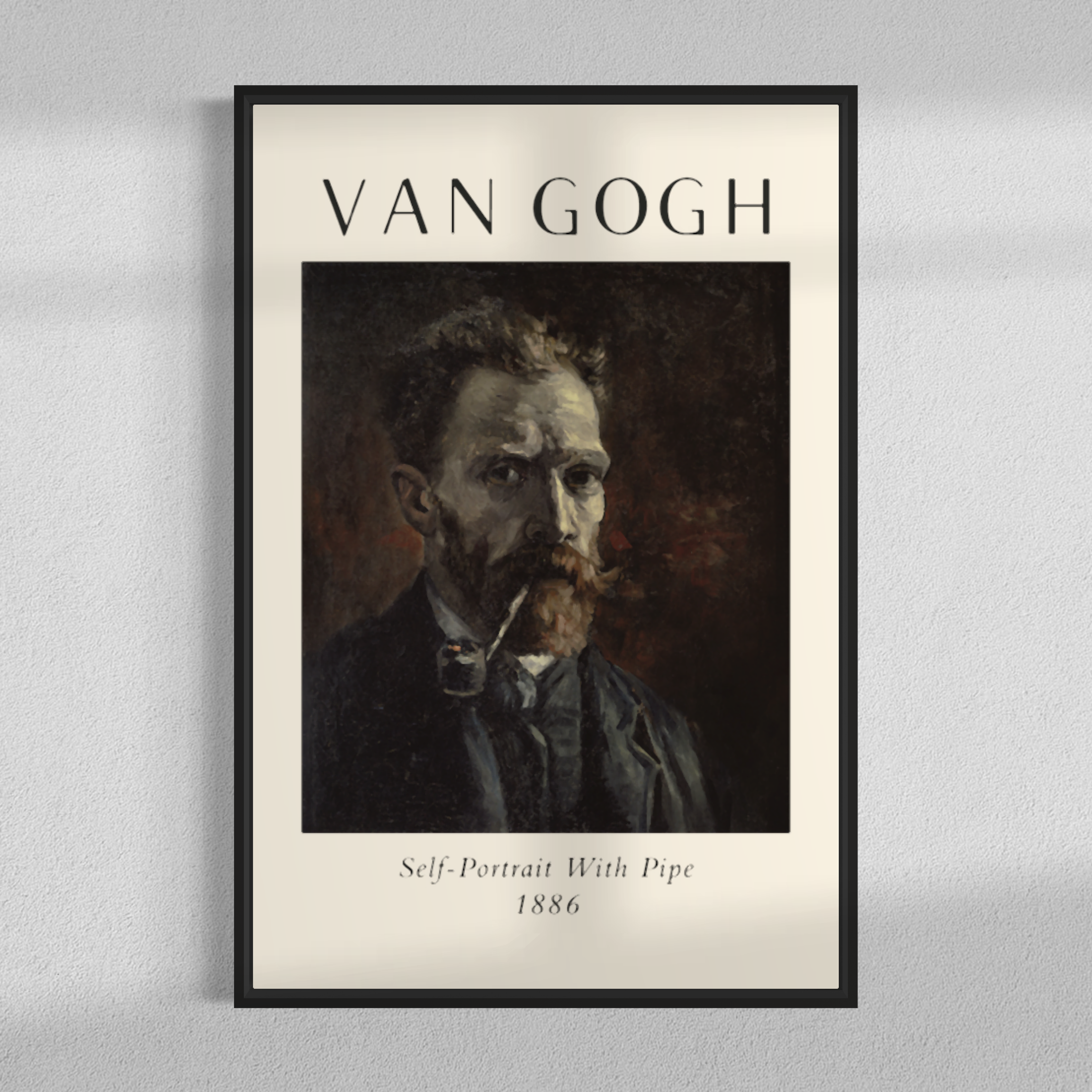 Self-Portrait With Pipe