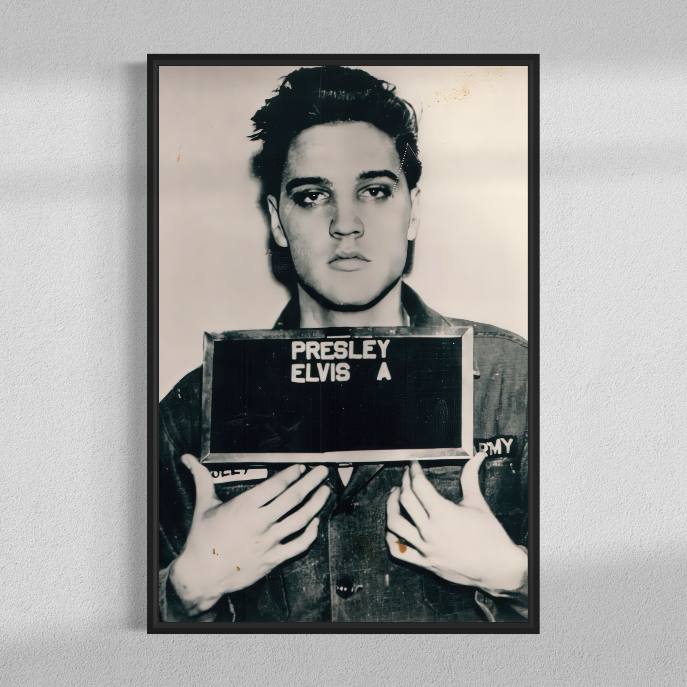 Elvis Presley mugshot