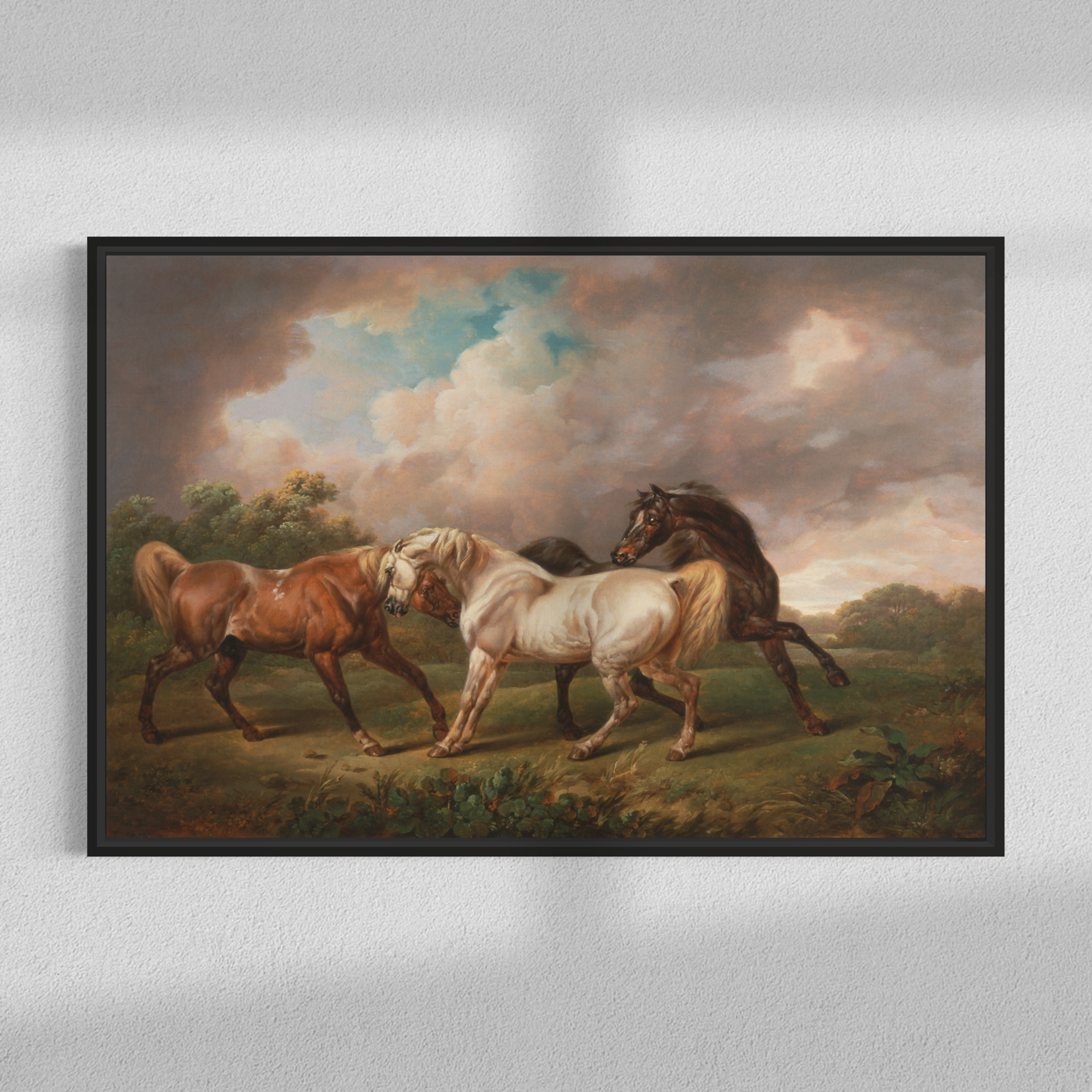 Horses by Charles Towne