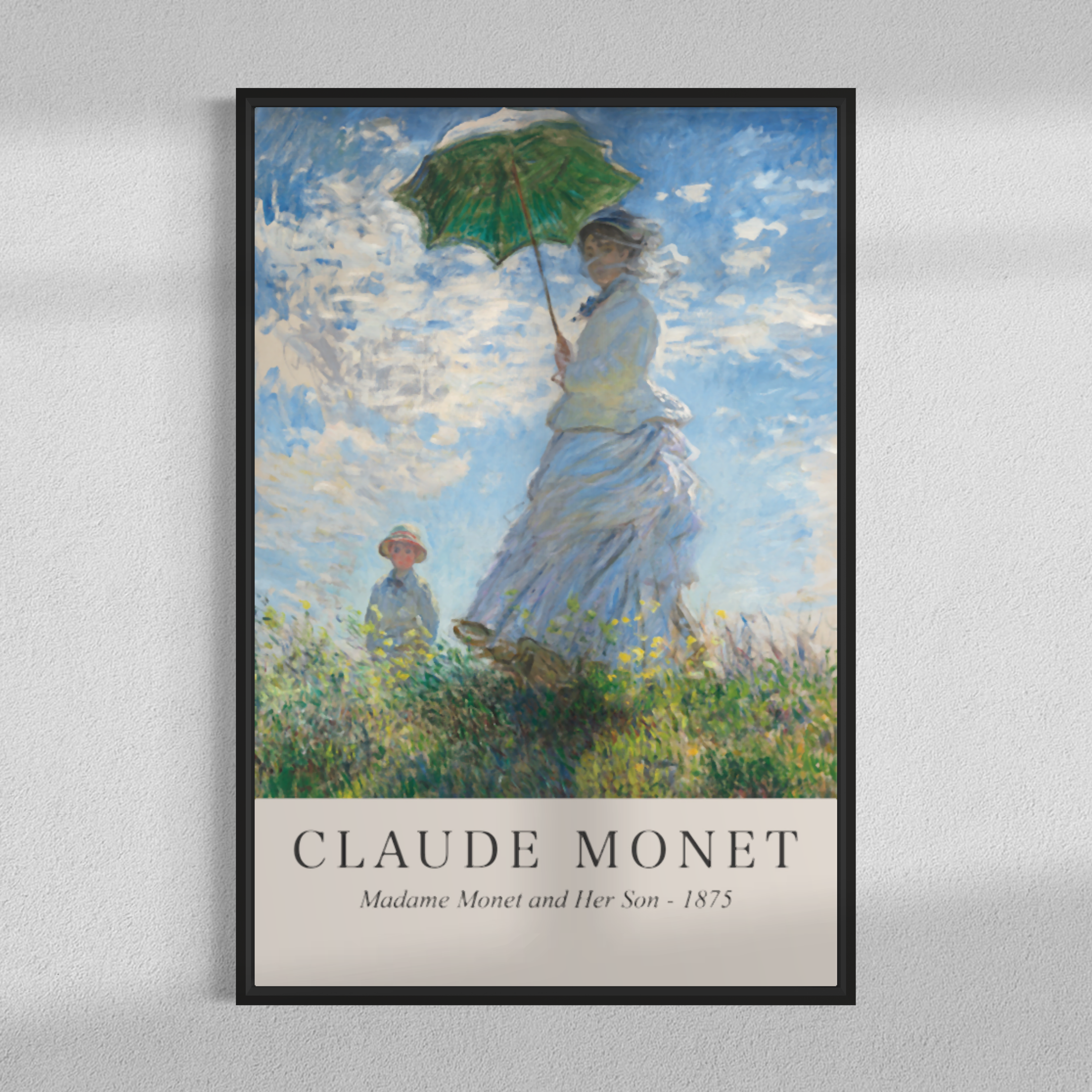 Madame Monet and her son