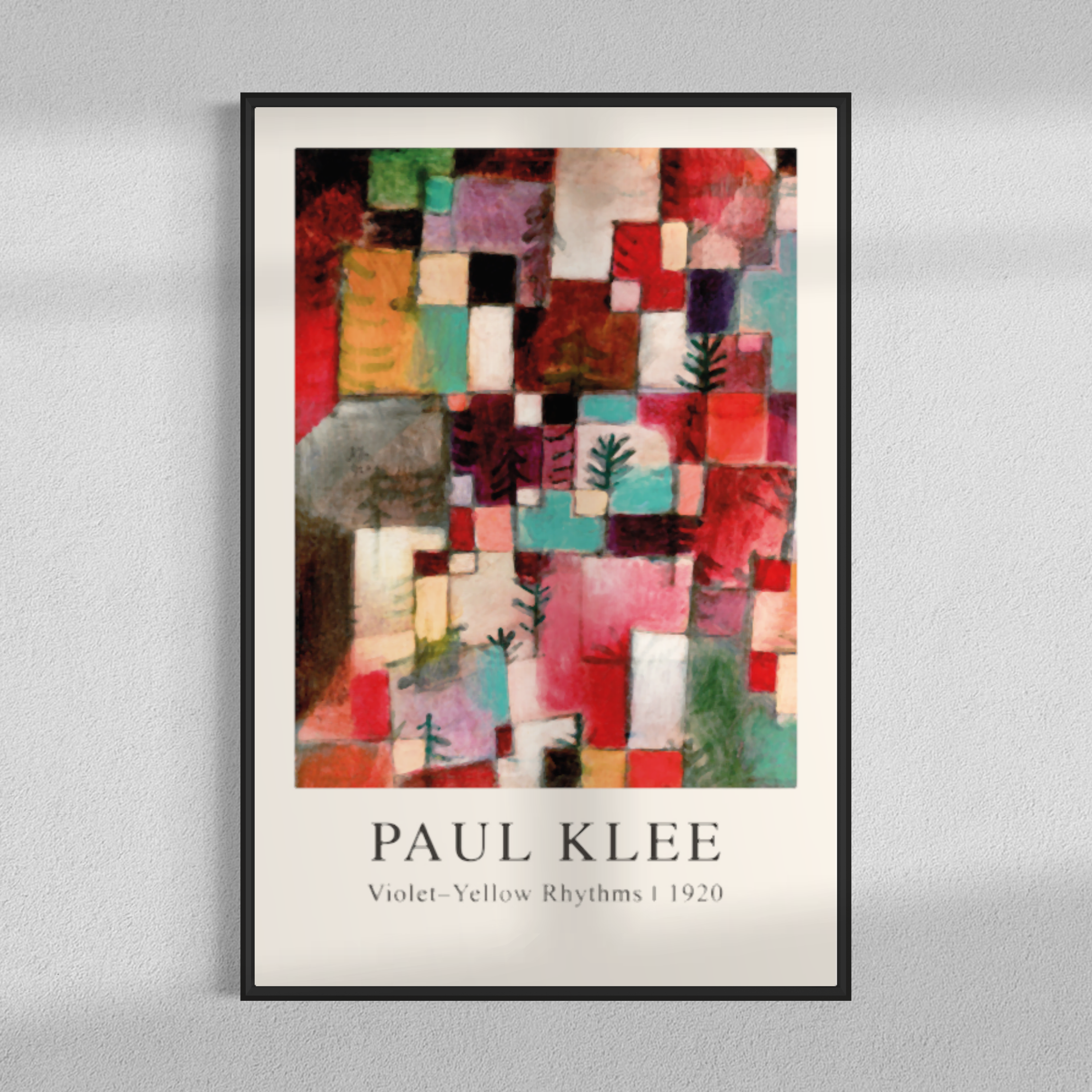 Violet–Yellow Rhythms