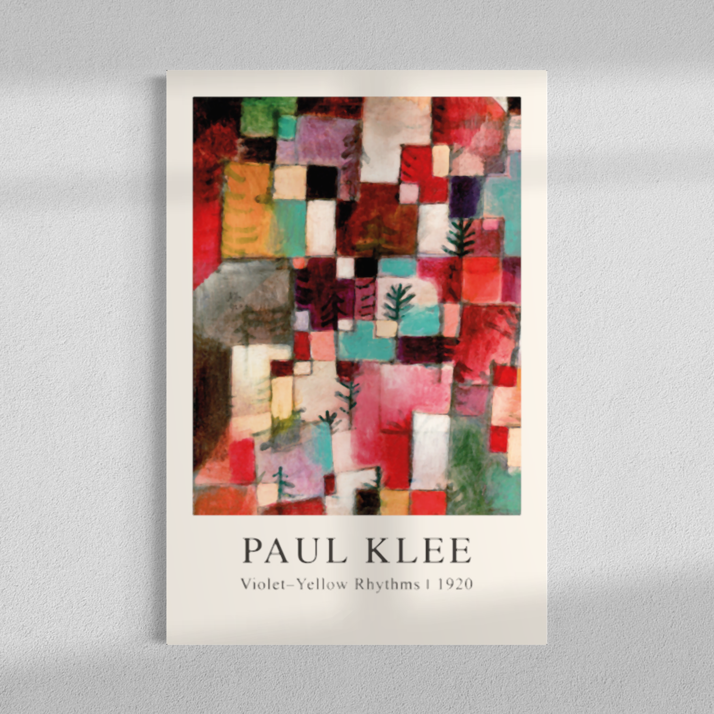 Violet–Yellow Rhythms