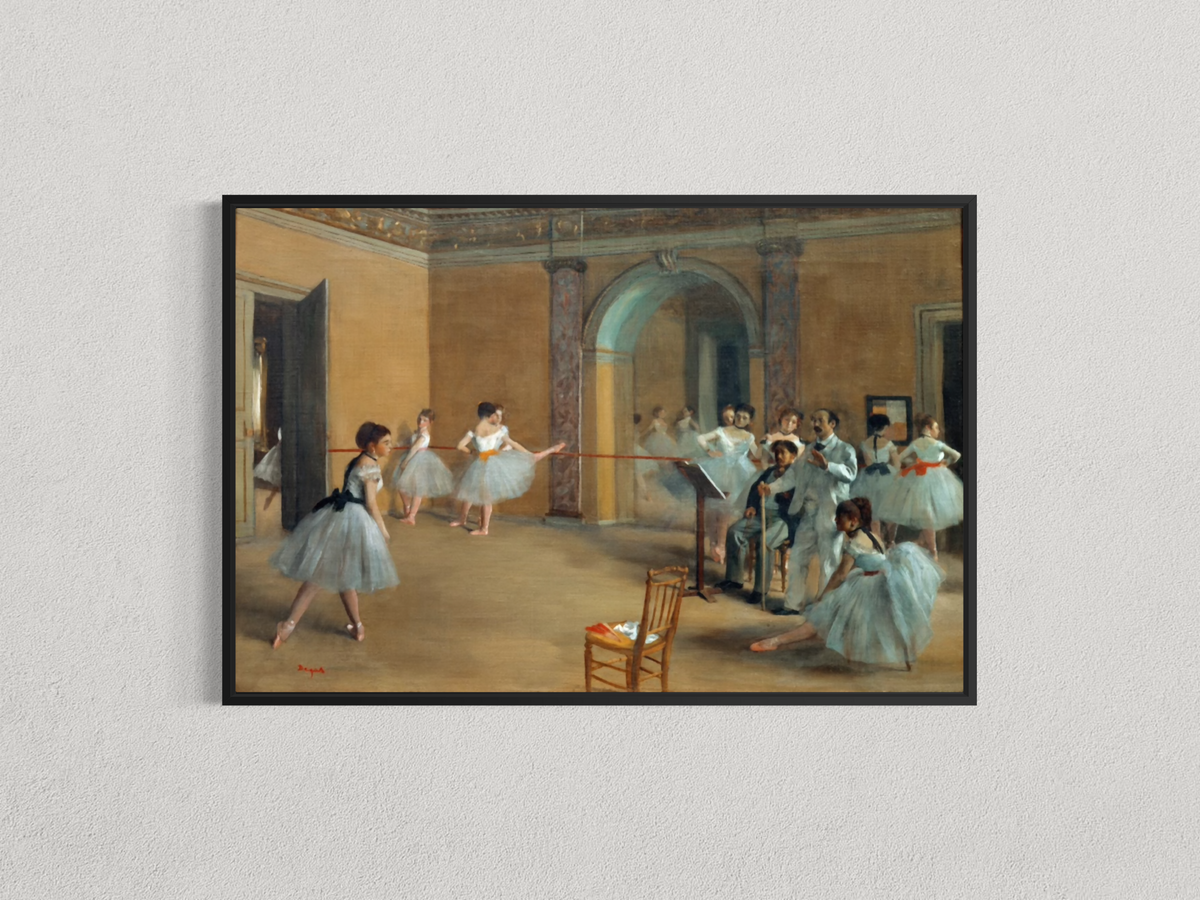 Le Foyer de la danse à l’Opéra – Edgar Degas (1872)