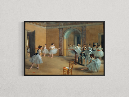 Le Foyer de la danse à l’Opéra – Edgar Degas (1872)