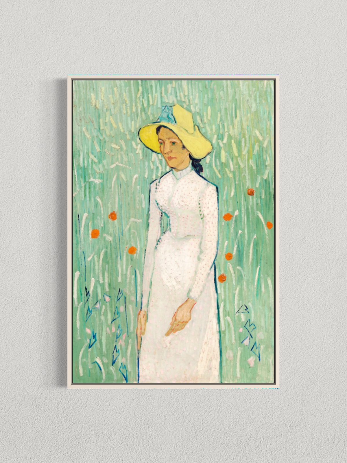 Jeune fille en blanc – Vincent van Gogh