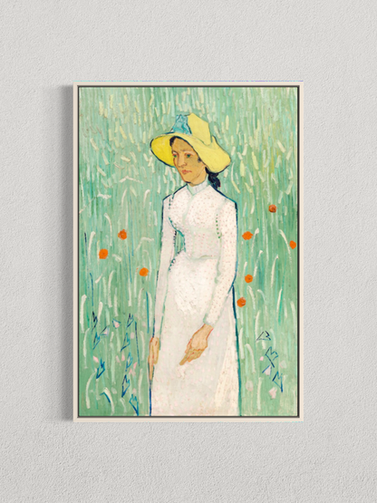 Jeune fille en blanc – Vincent van Gogh