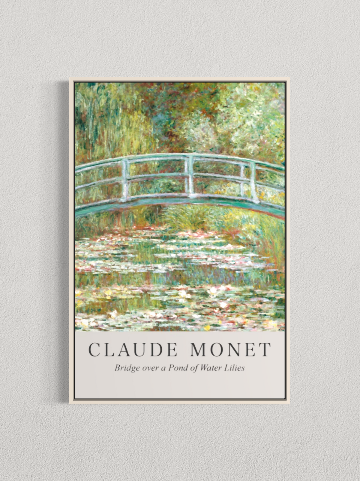 Le Pont japonais et les Nymphéas – Claude Monet