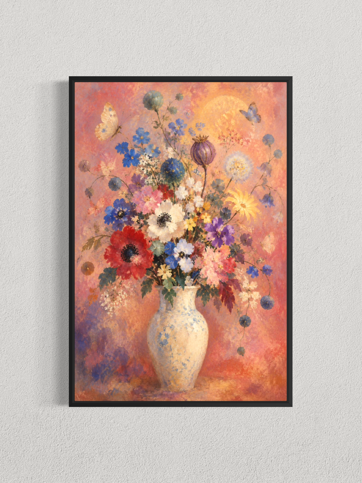 Bouquet au soleil doré