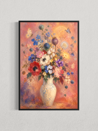 Bouquet au soleil doré