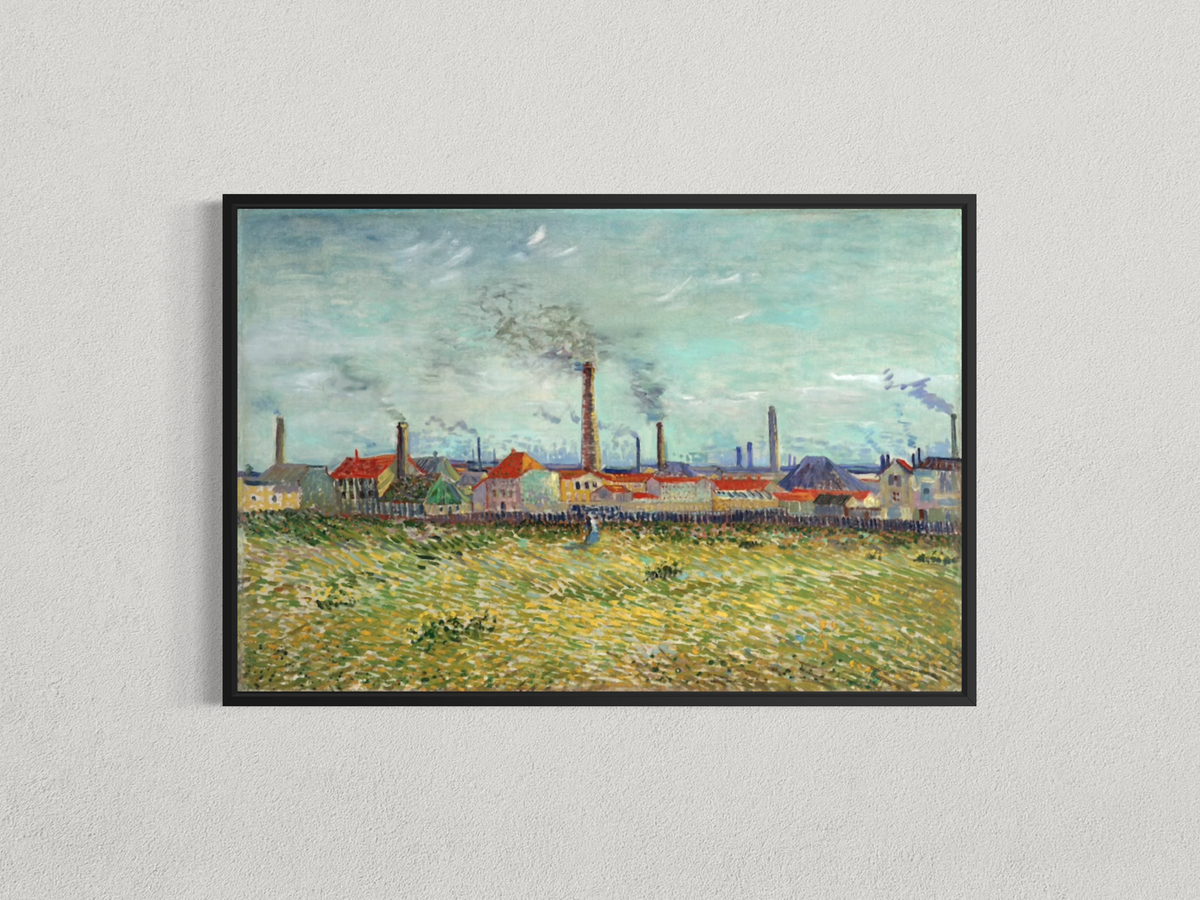 Usines à Clichy – Vincent van Gogh