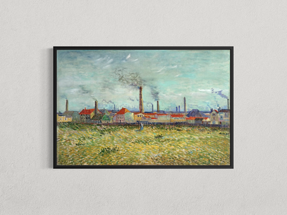 Usines à Clichy – Vincent van Gogh