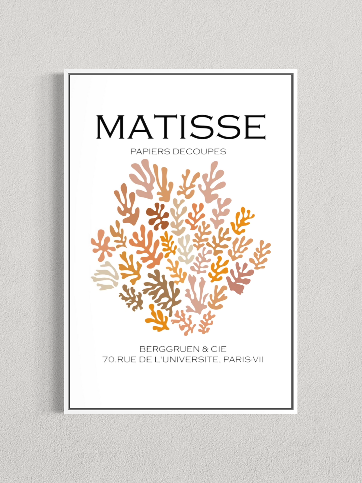Matisse – Papiers Découpés aux Tons Naturels