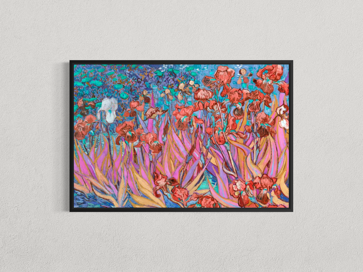 Iris en fleurs – Vincent van Gogh