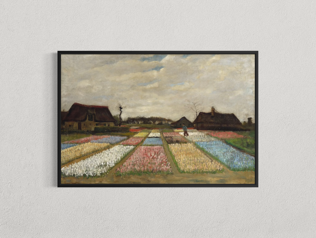 Champs de fleurs en Hollande – Vincent van Gogh