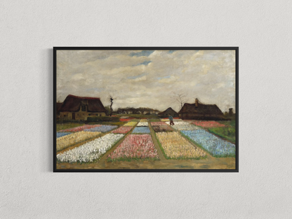 Champs de fleurs en Hollande – Vincent van Gogh