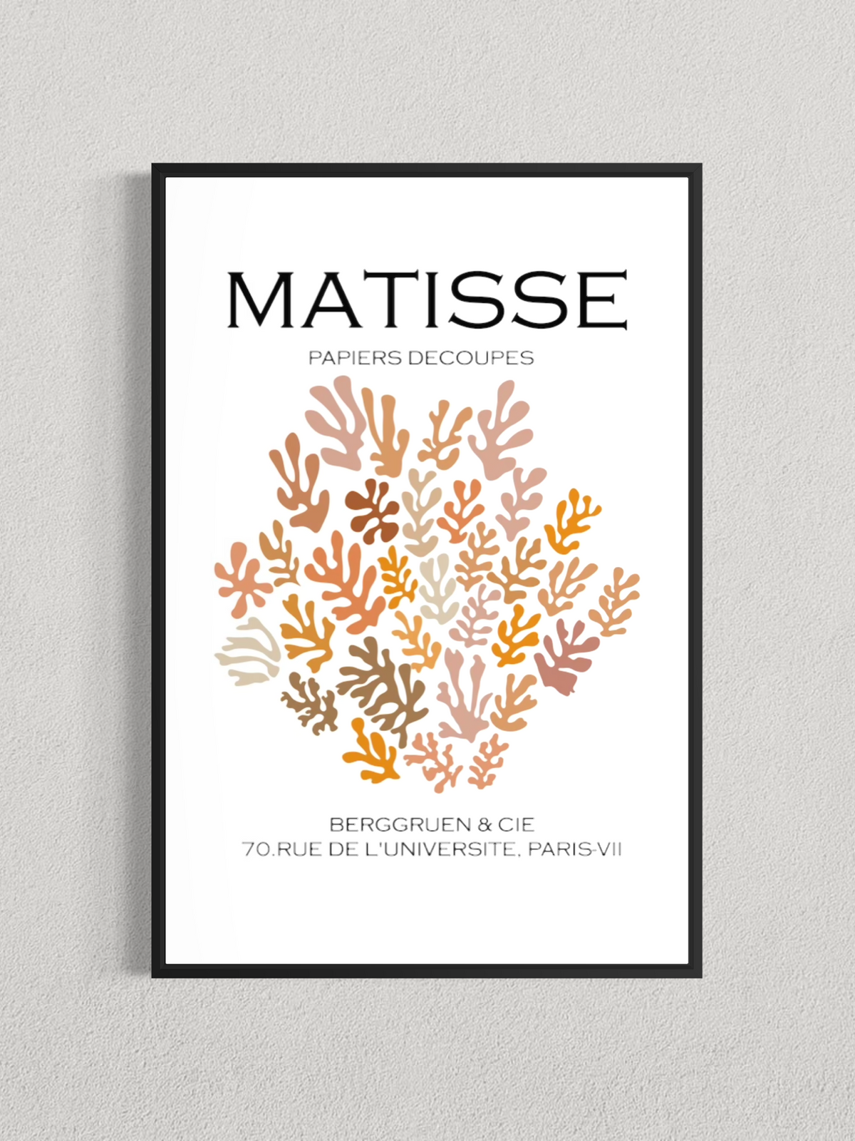 Matisse – Papiers Découpés aux Tons Naturels