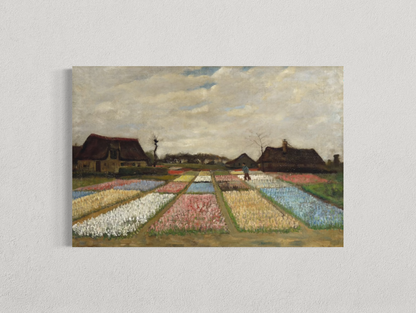 Champs de fleurs en Hollande – Vincent van Gogh