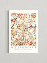 William Morris – Acanthus Fleuri, Affiche Botanique