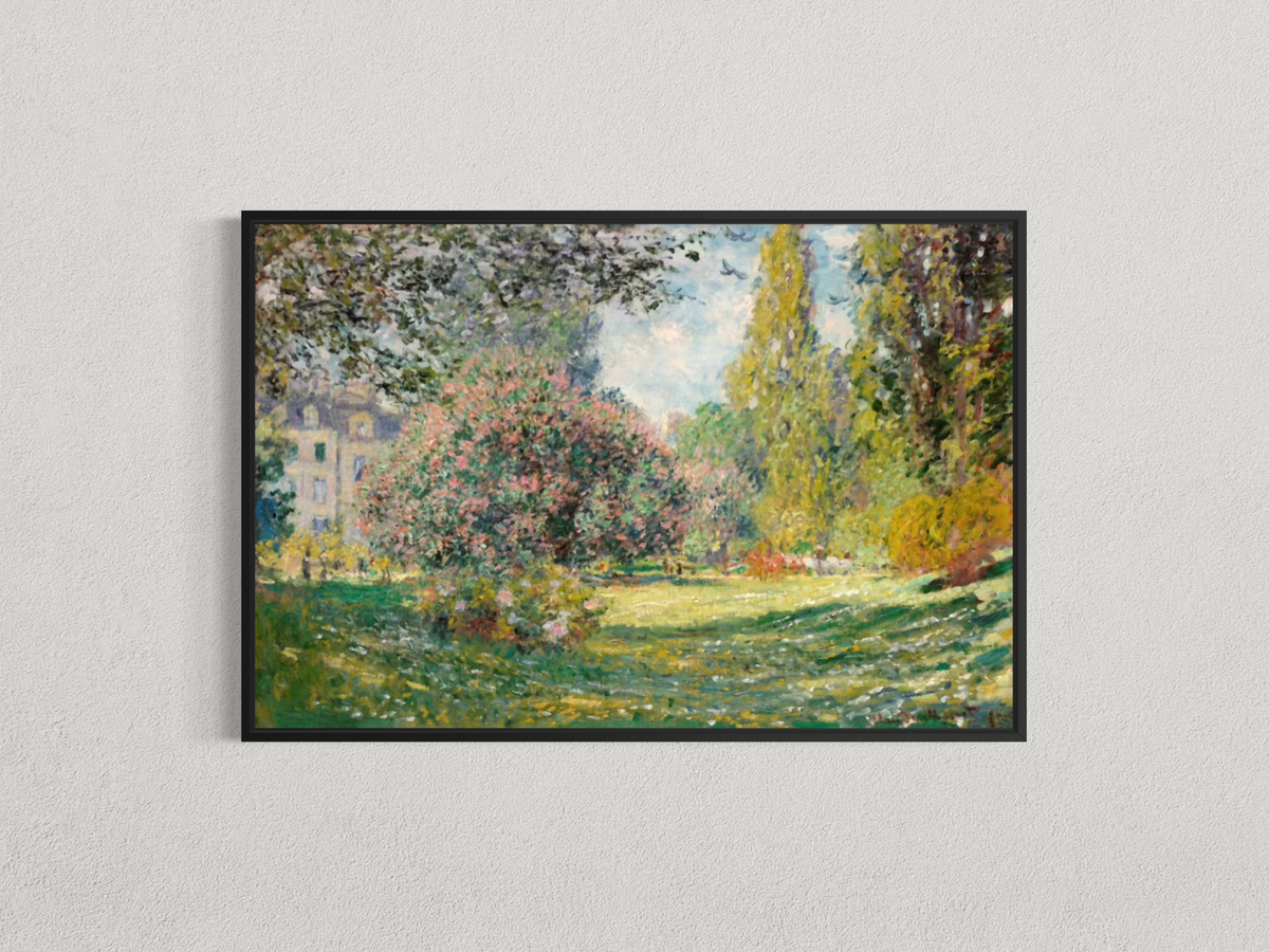 Le Parc Monceau – Claude Monet (1876)