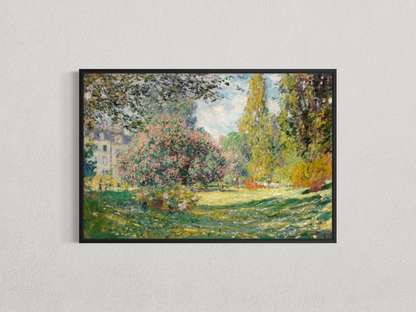 Le Parc Monceau – Claude Monet (1876)
